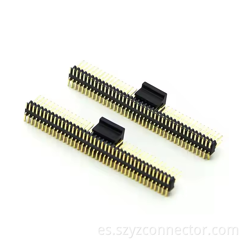 Encabezado de pin de paso de 0.8 mm SMT H1.38 Dual fila 21p-250p (1) 0.8mm Pitch Pin Header SMT H1.38 Dual Row 21P-250P (1)